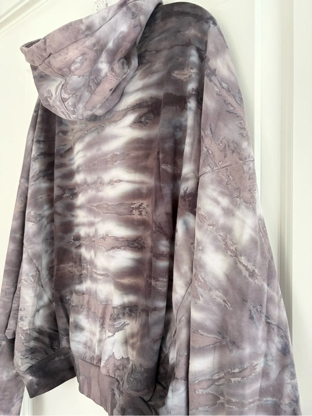 Young Fabulous & Broke Hoodie Sweatshirt Tie Dye Oversized Slouchy Casual Sz M L